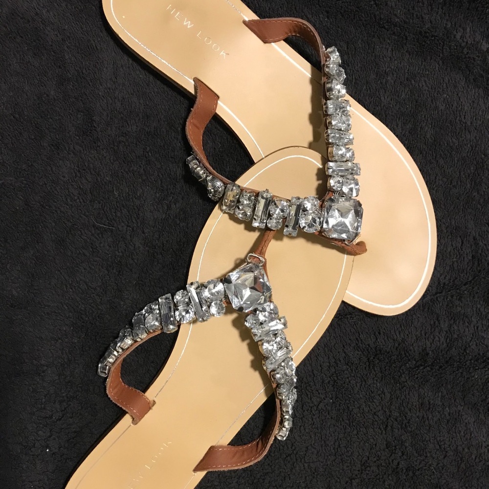 Jeweled sandals